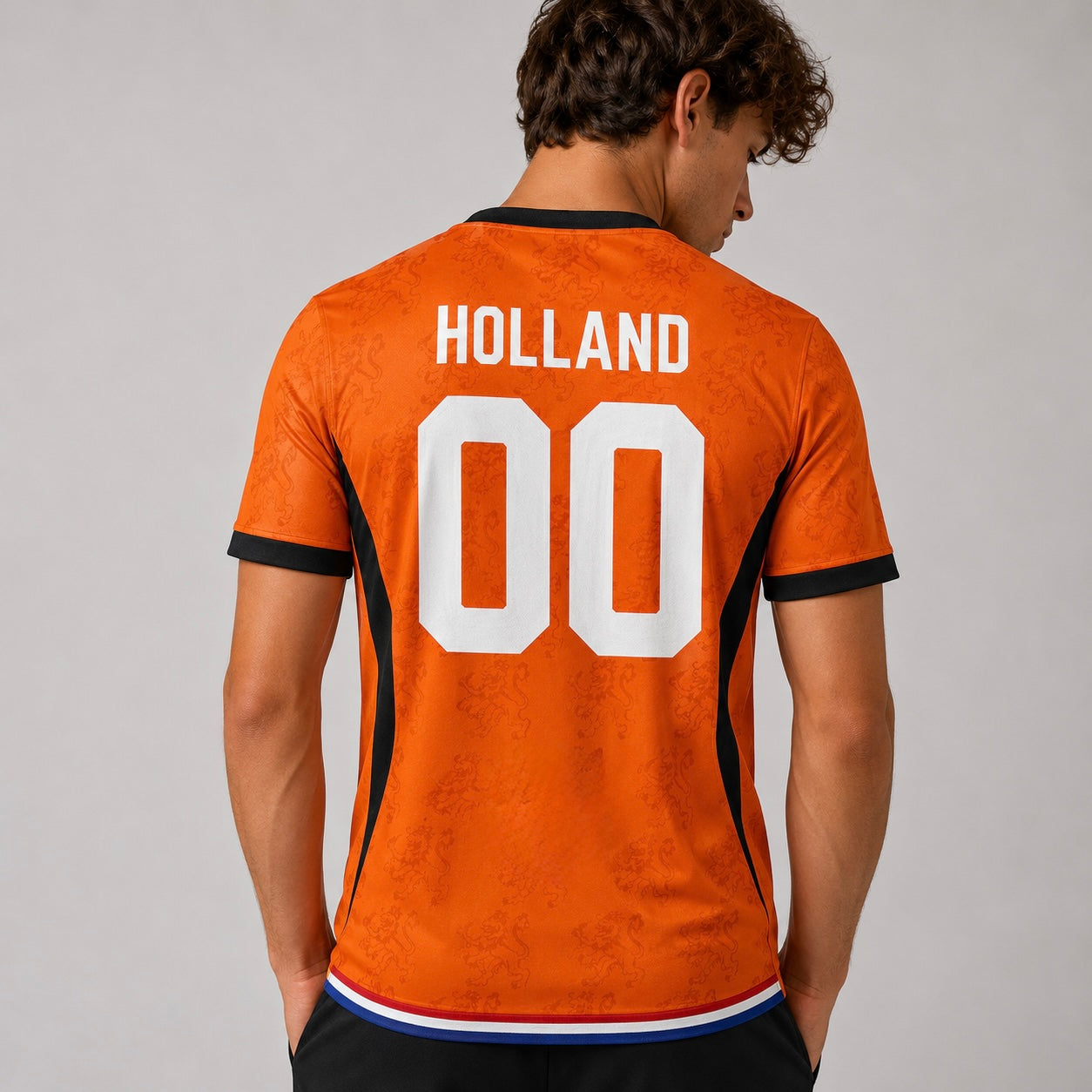 Dutchie Voetbalshirt (Eigen Rugnummer)
