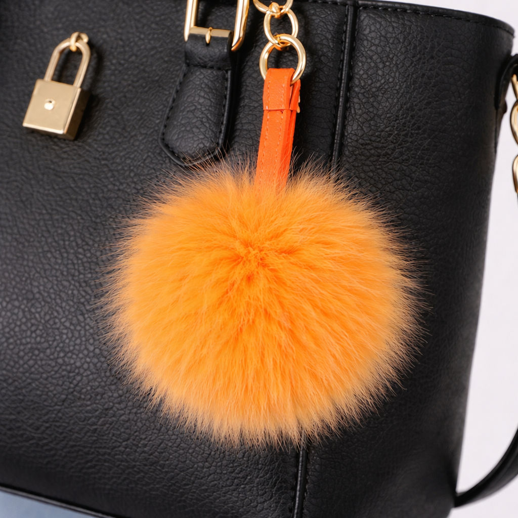 Pluche Bont Tas Hanger