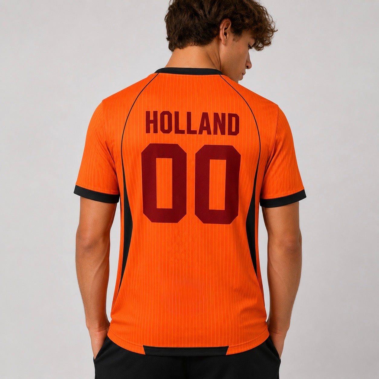 Dutchie Voetbalshirt (Eigen Rugnummer)