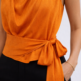 Asymmetric Lace-Up