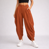 High Waist Plooibroek