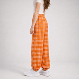Vintage Plaid Wide Leg