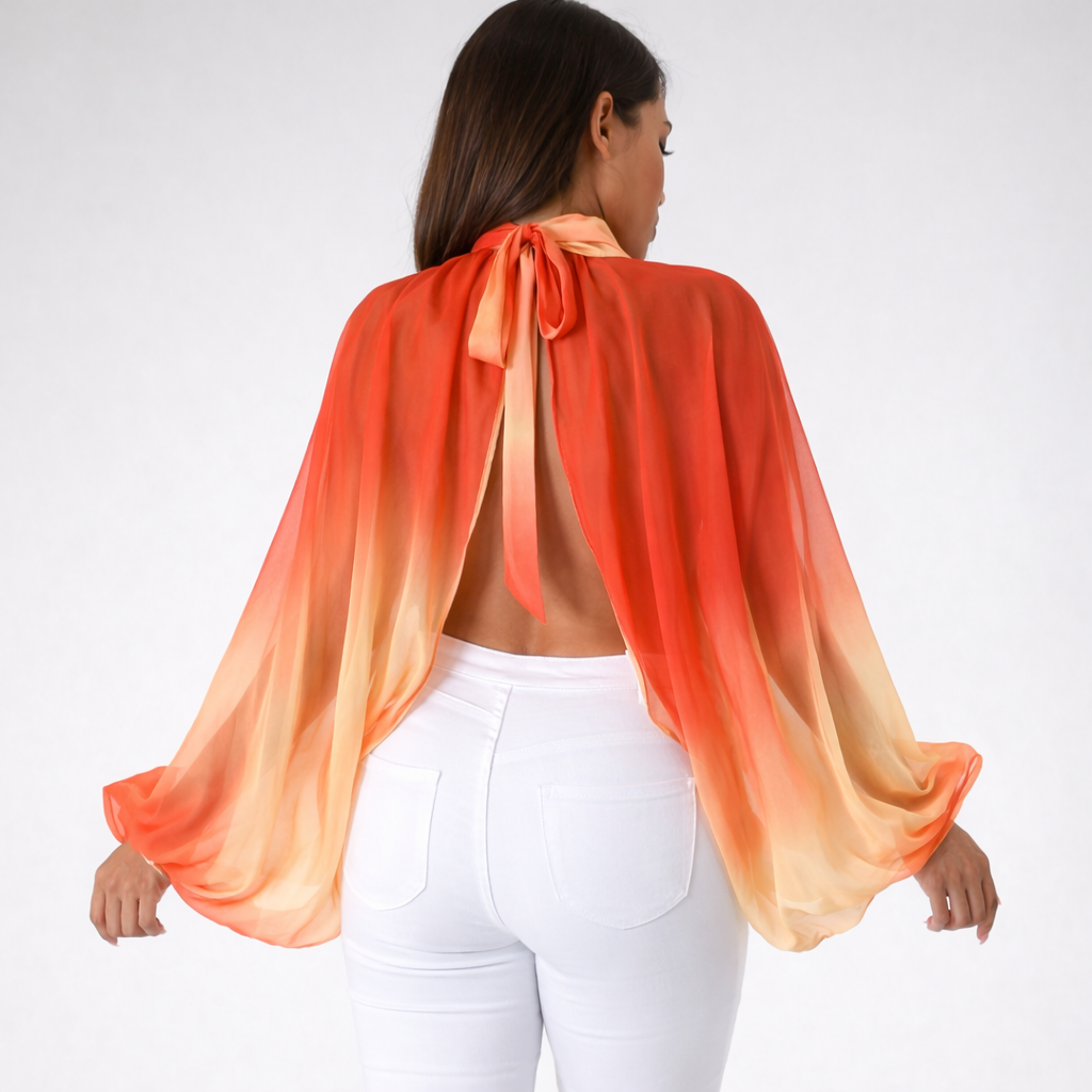 Tie Dye Chiffon