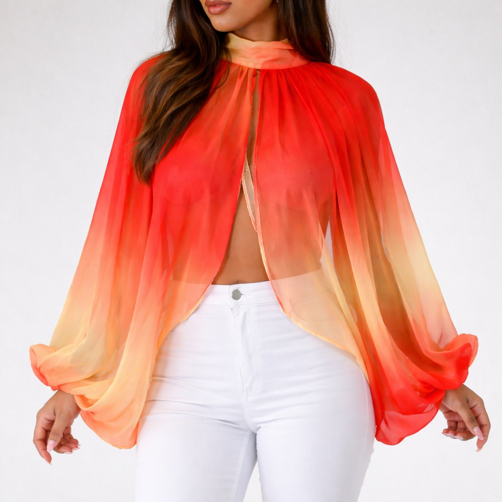Tie Dye Chiffon