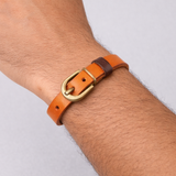 Retro Punk Leren Armband Unisex