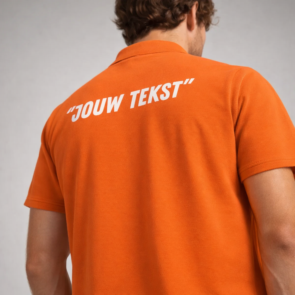 Custom Tekst Polo