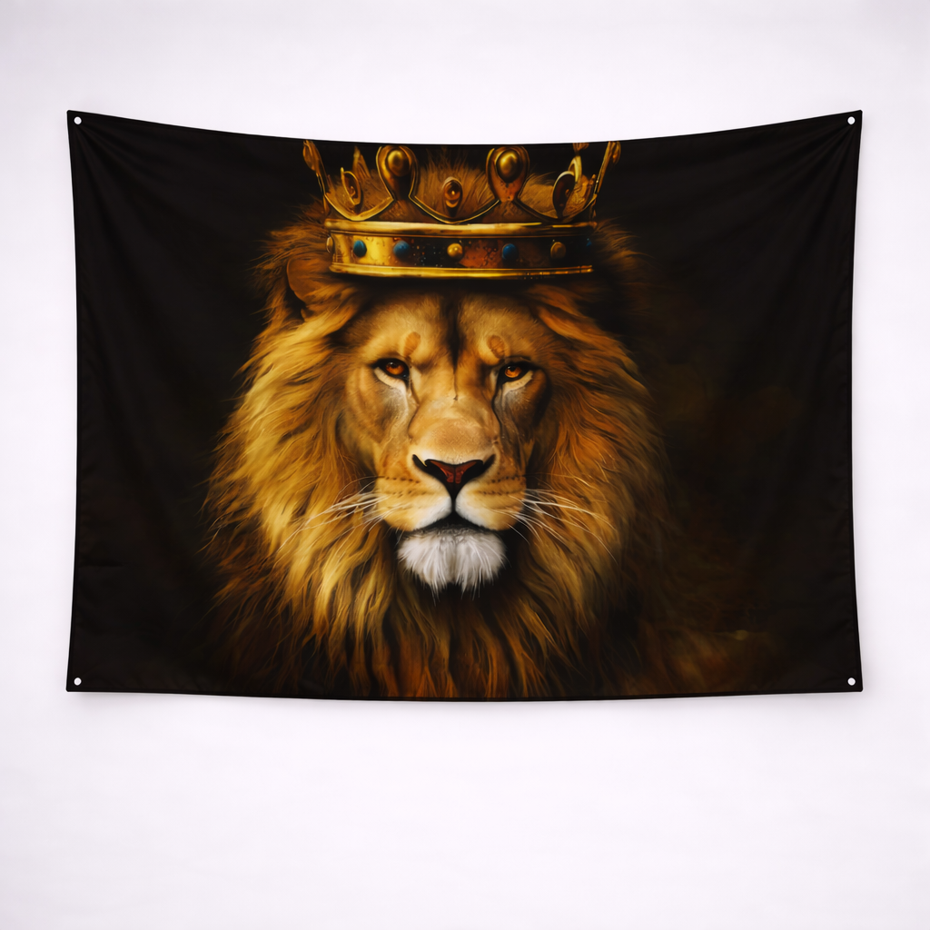 Lion''KING'' Vlag 150x190
