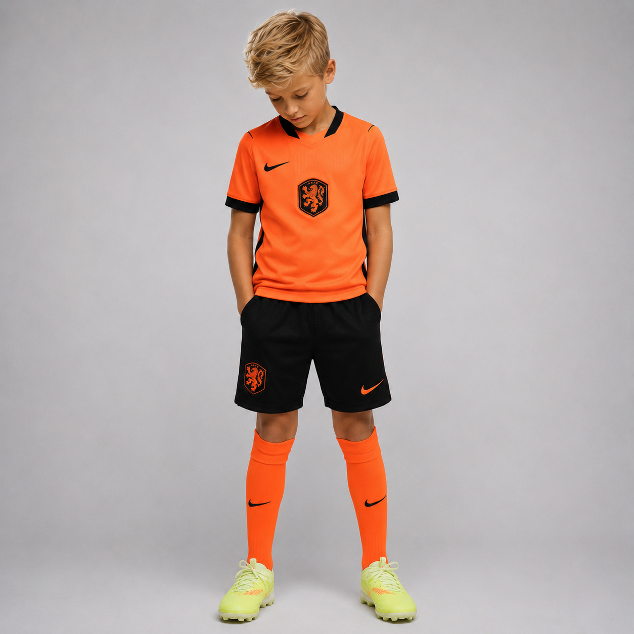 Nederland 2026 Stadium Thuis Tenue Kids