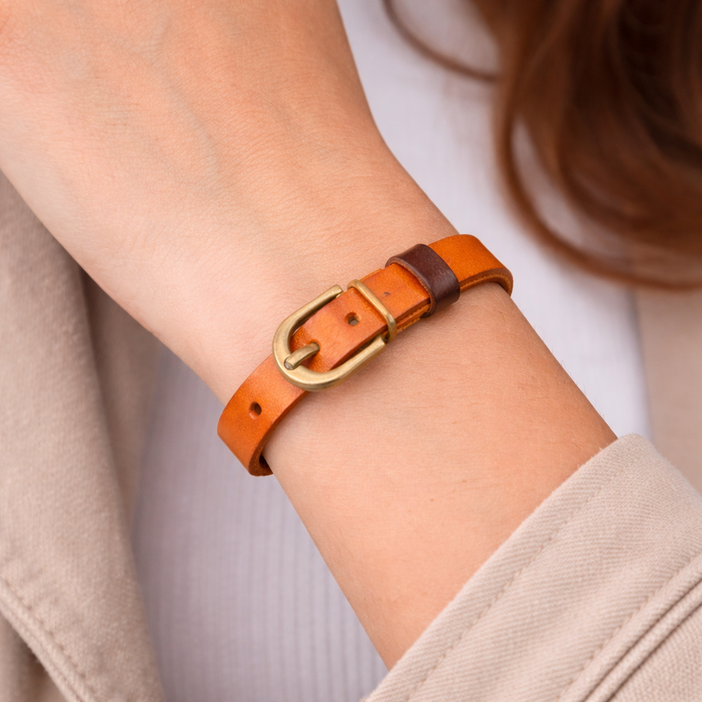 Retro Punk Leren Armband Unisex