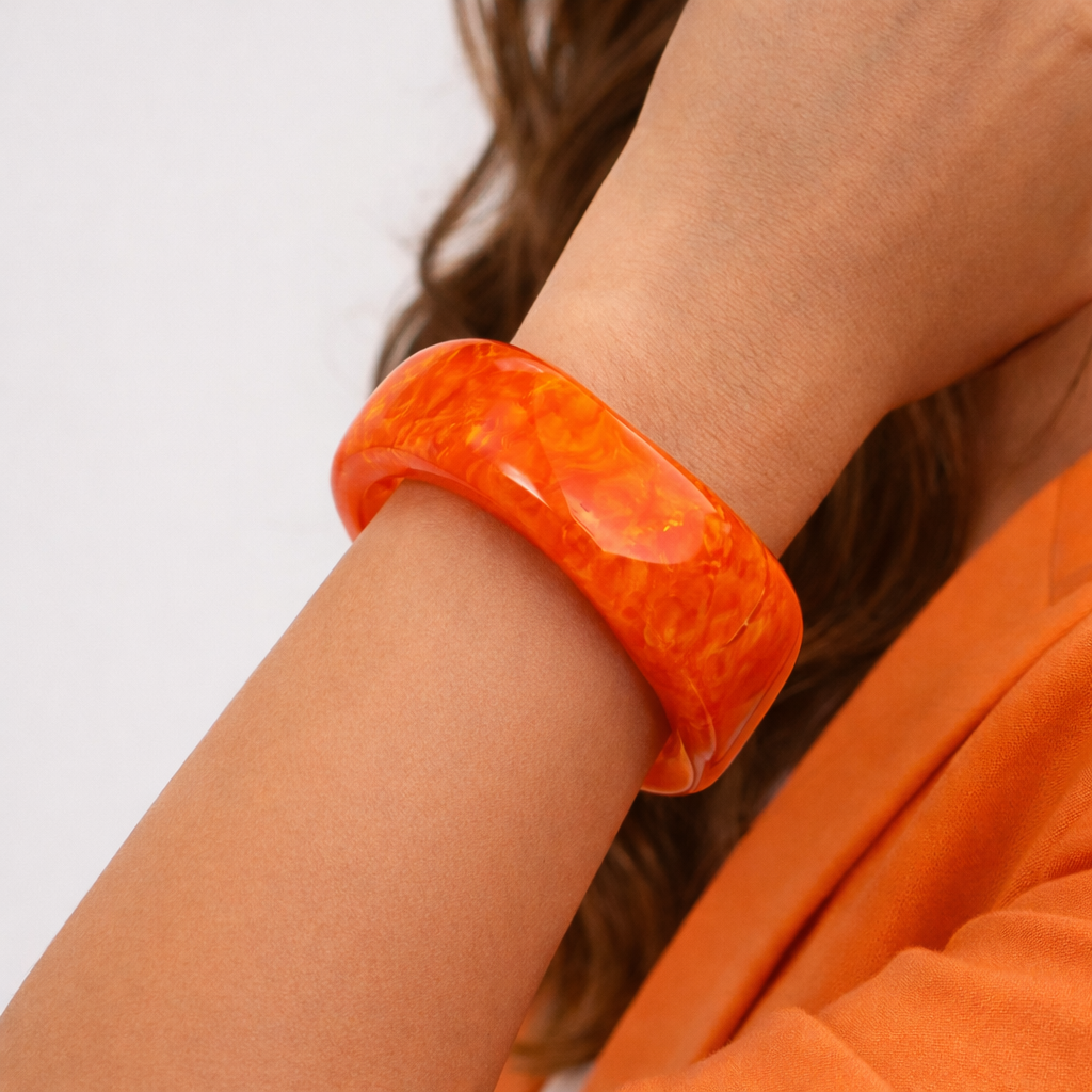 Vintage Chunky Resin Armband