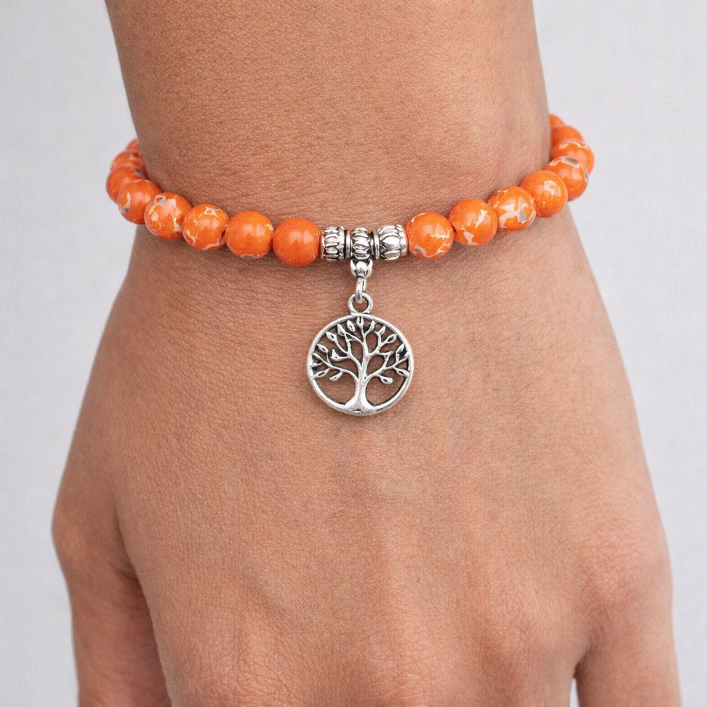Natuursteen Mala Armband