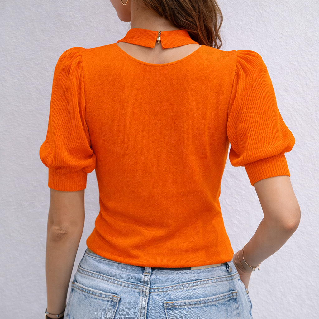 Y2K Halter Puff