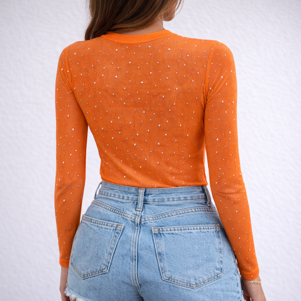 Rhinestone Mesh