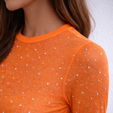 Rhinestone Mesh