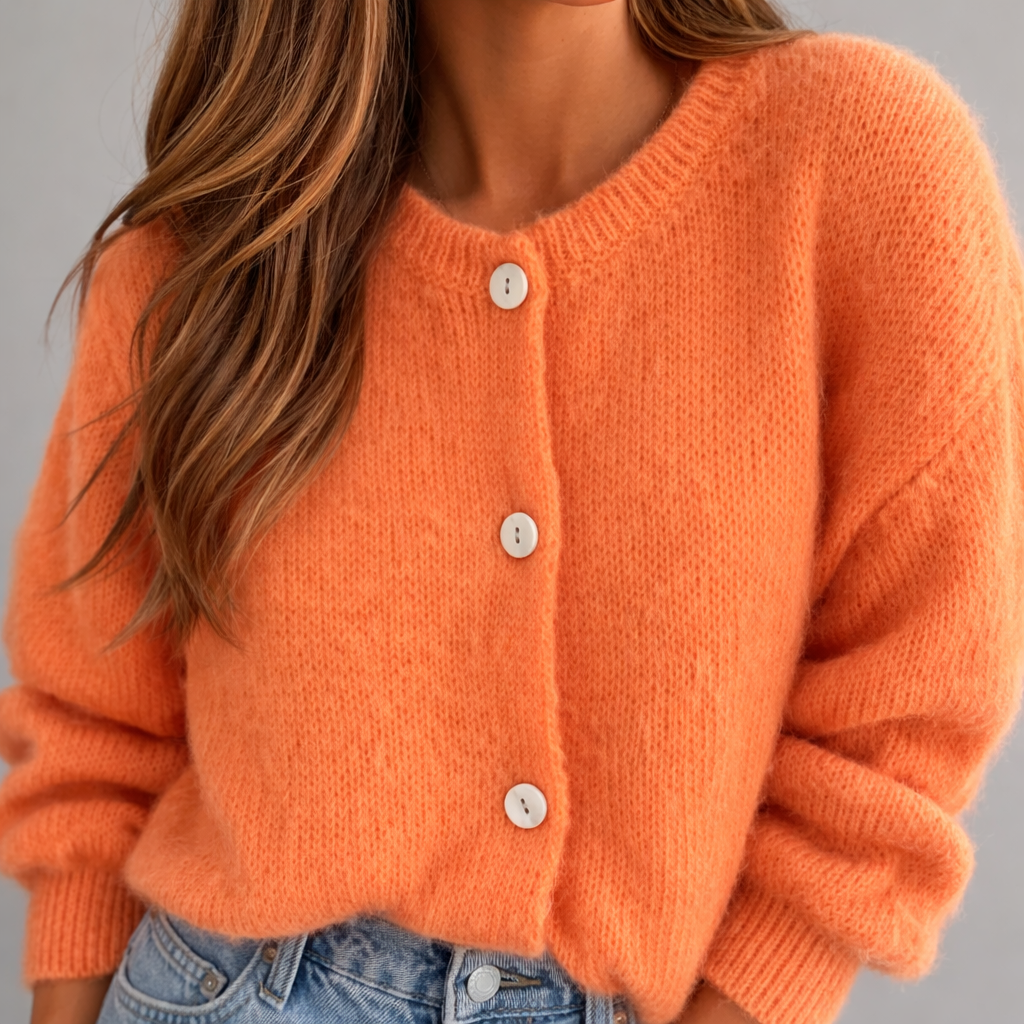 Classic Button Knit Cardigan