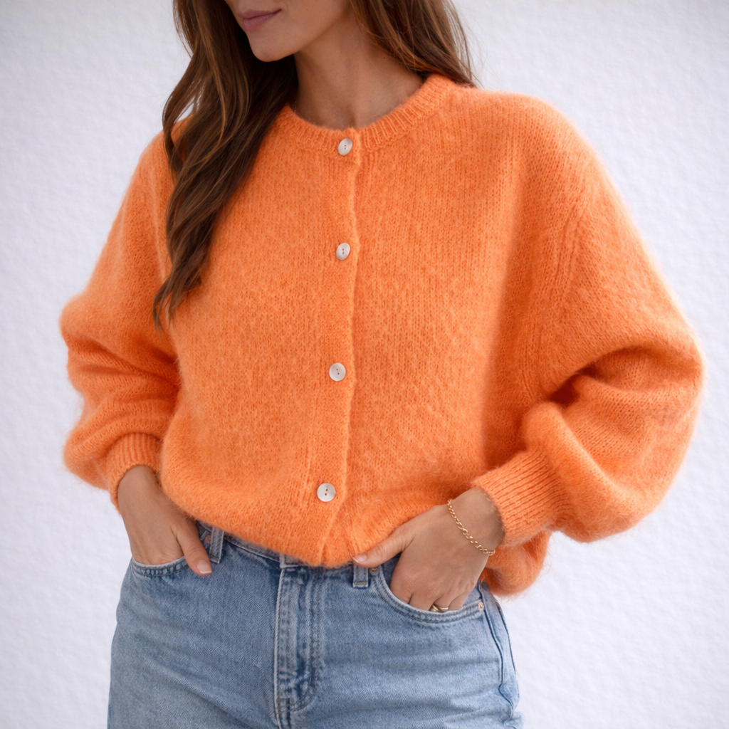 Classic Button Knit Cardigan