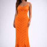 Hollow Sleeveless Summer Dress