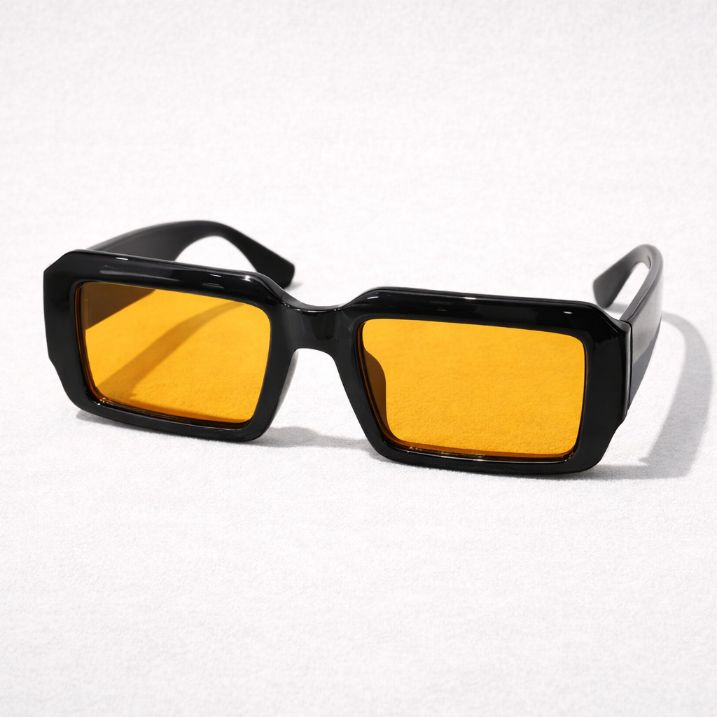 Retro Frame Zwart