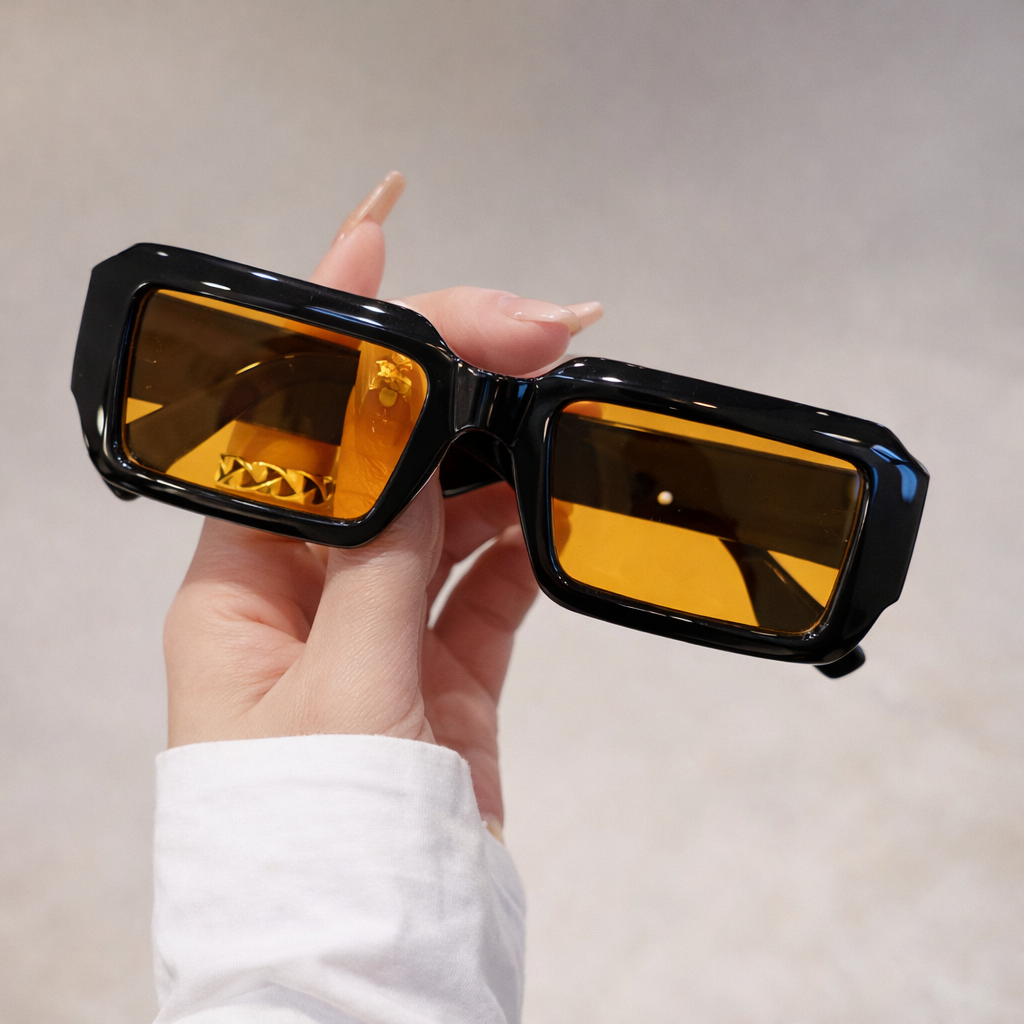 Retro Frame Zwart