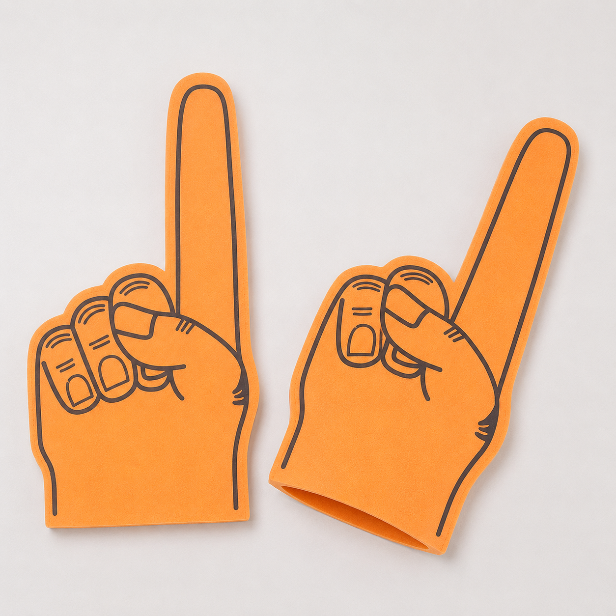 Oranje Foam Hand