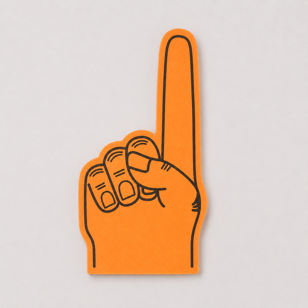 Oranje Foam Hand