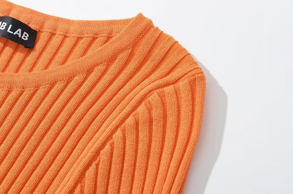 Ribbed Long Sleeve Bodysuit