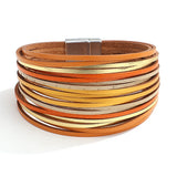 Chunky Leren Armband