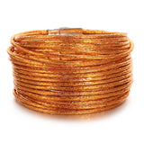 Chunky Leren Armband