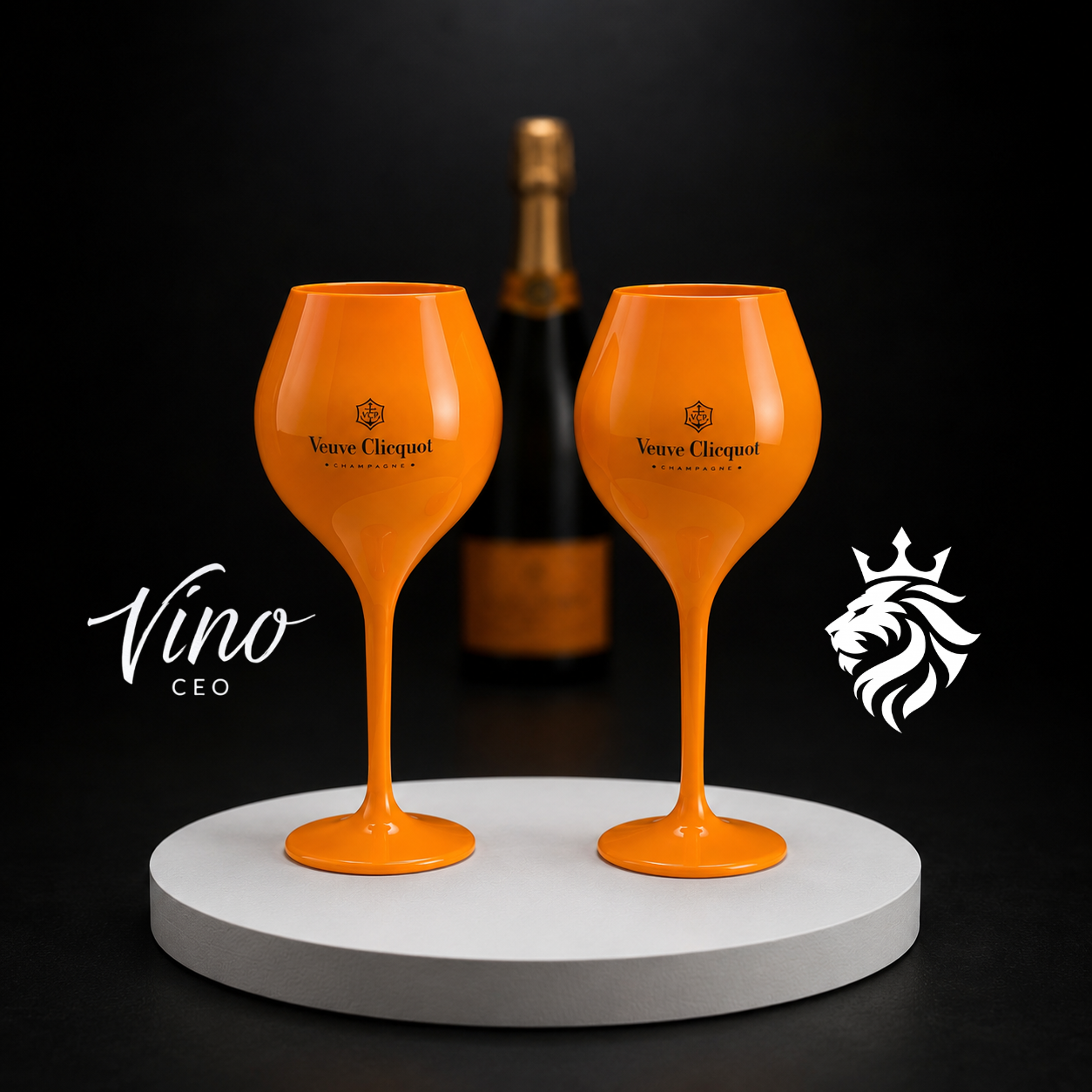 Veuve Clicquot Champagneglazen (Set van 6)
