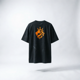Oranje Corner Shirt Zwart